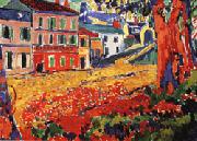 Maurice de Vlaminck Restaurant at Marly-le-Roi oil painting reproduction